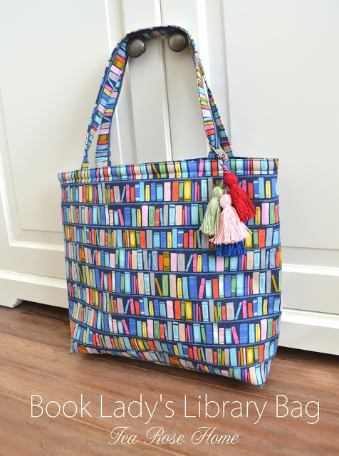 Tutorial: Library book tote bag