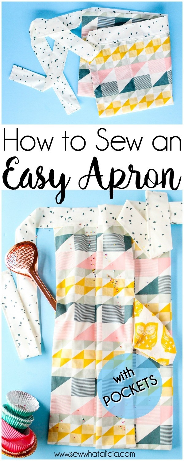 Tutorial: Easy apron with pockets