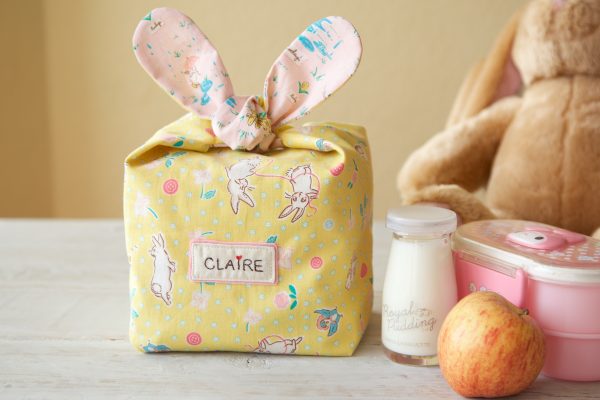 Tutorial: Knotted ear bunny snack bag