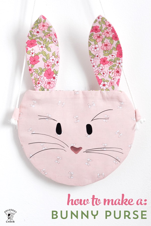 Tutorial and pattern: Bunny purse