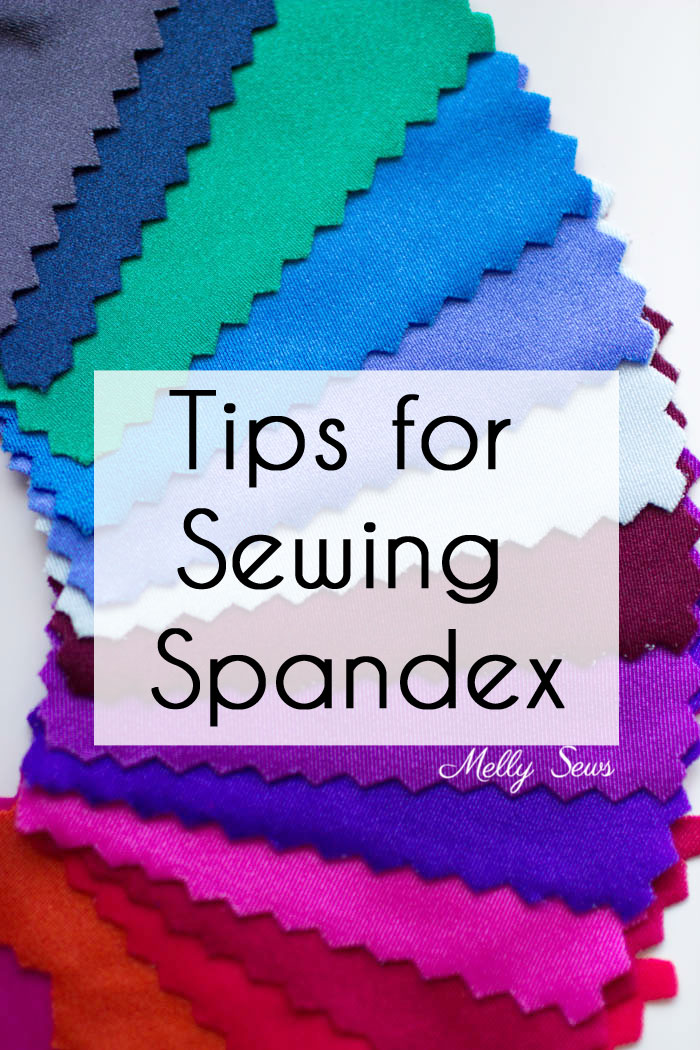 Tips for sewing Spandex