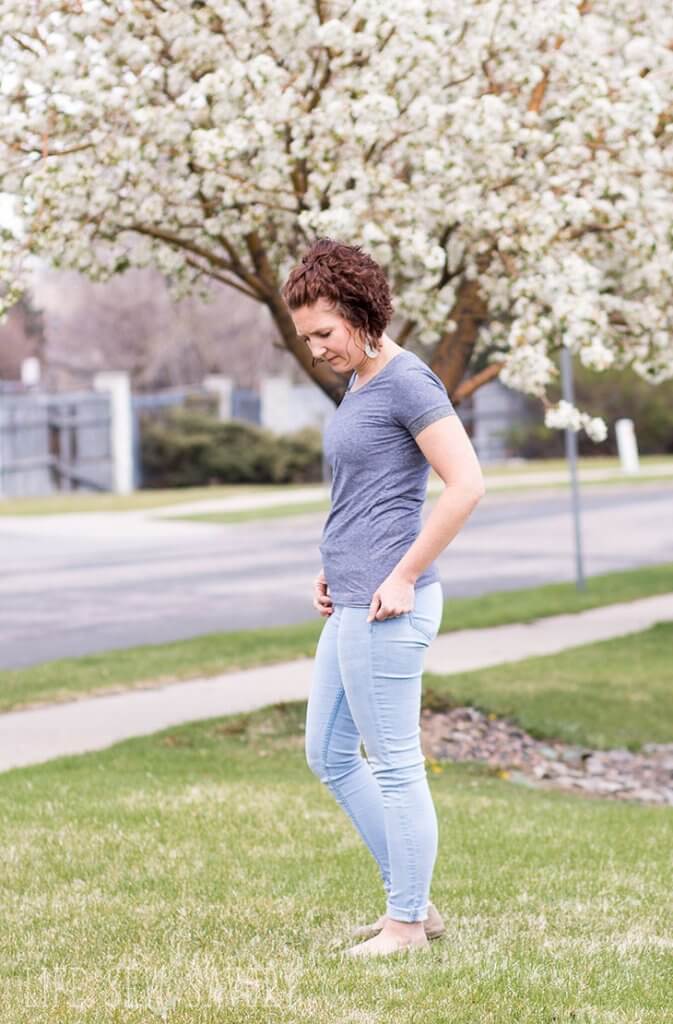 Tutorial and pattern: Women's fitted t-shirt