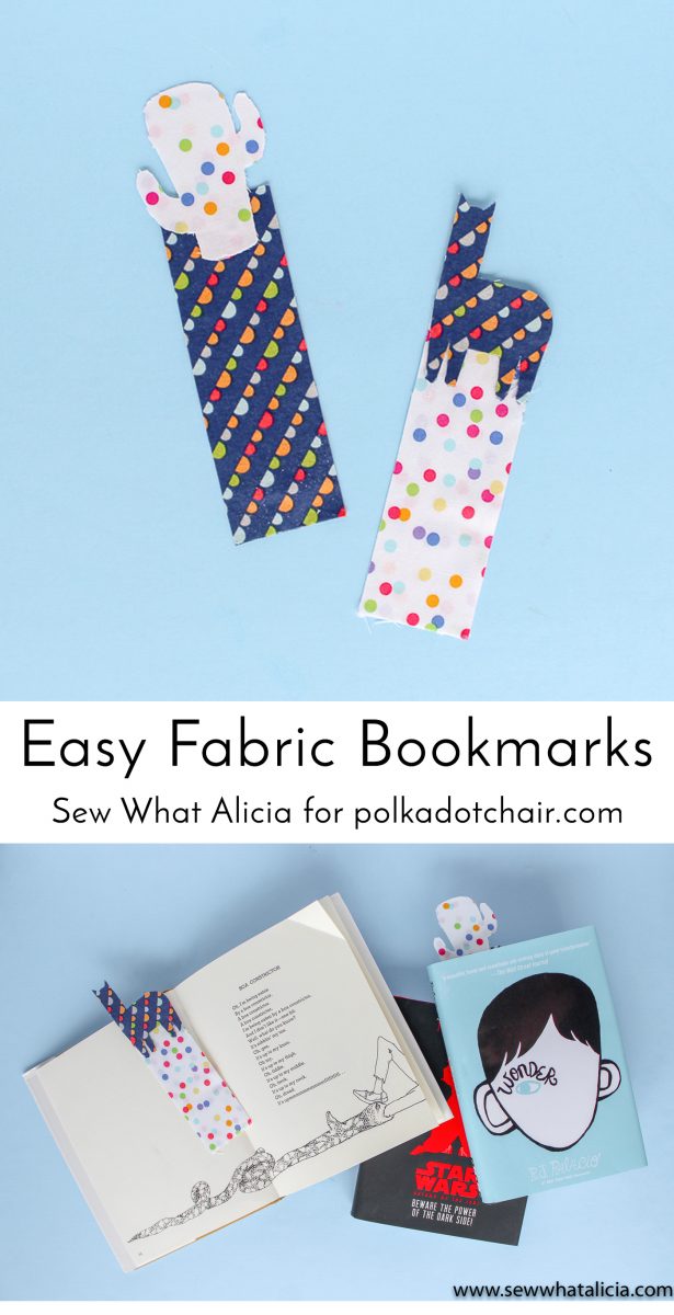 Tutorial: 15-minute fabric bookmark