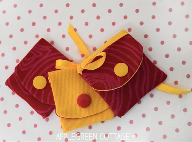 Sewing tutorial: Mini snap pouch