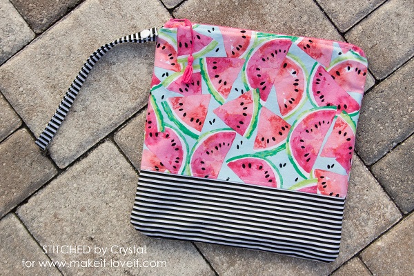 Sewing tutorial: Wet swimsuit bag