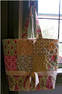 Tutorial: Charm square patchwork tote bag – Sewing