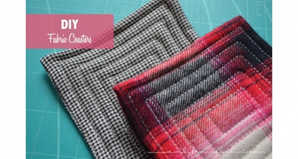 Tutorial: Fabric Coasters – Sewing