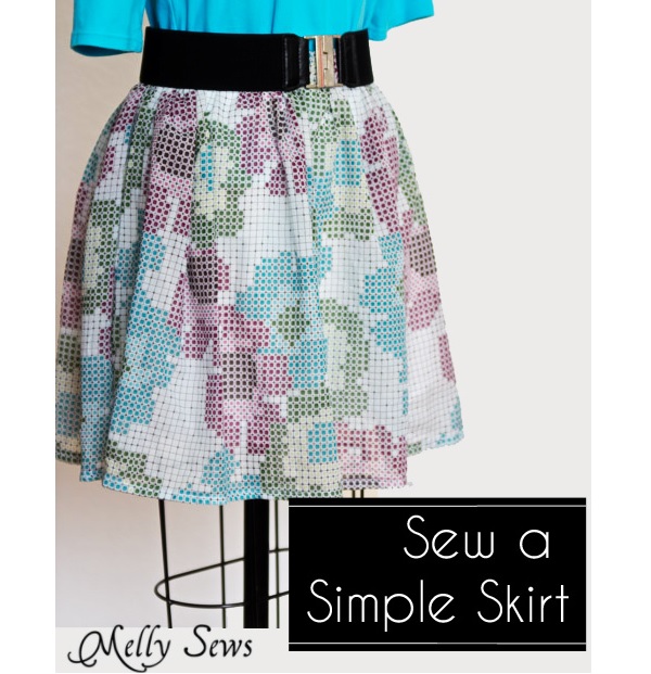 Tutorial: Sew A Simple Gathered Skirt – Sewing