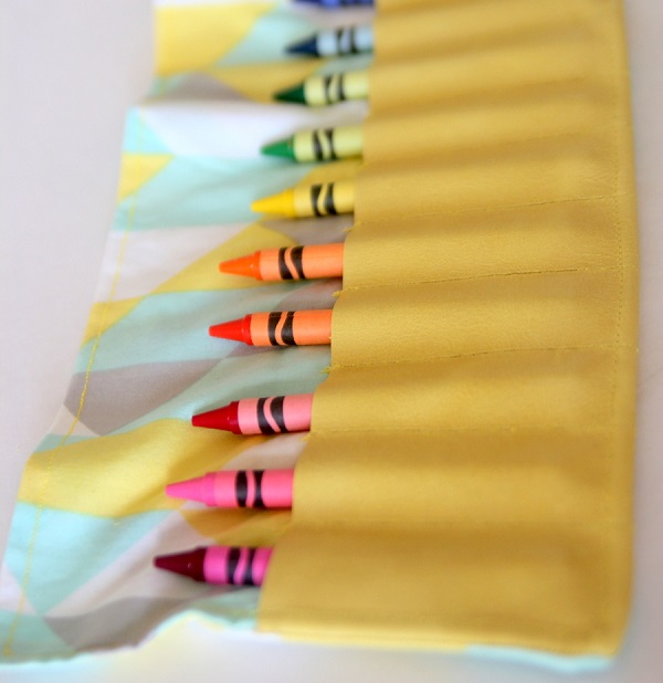Tutorial: Mod crayon roll – Sewing