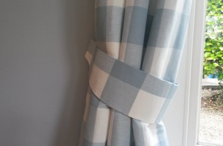 Sewing Tutorial: Curtain tie backs