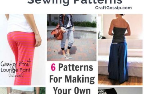 lounge pants - sewing patterns image
