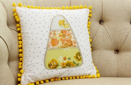 Halloween cushion pillow sewing pattern