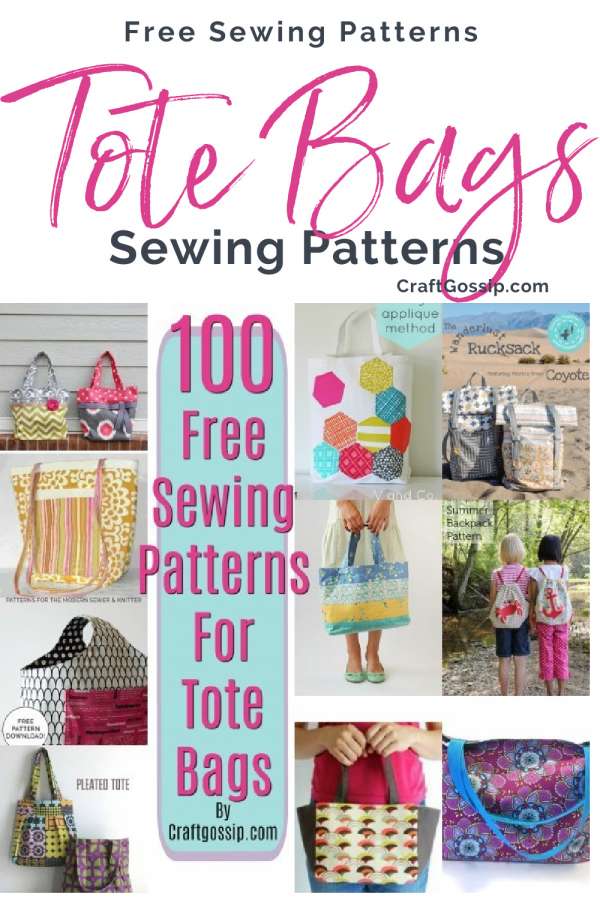 35 DIY Tote Bags and Free Patterns • Heather Handmade