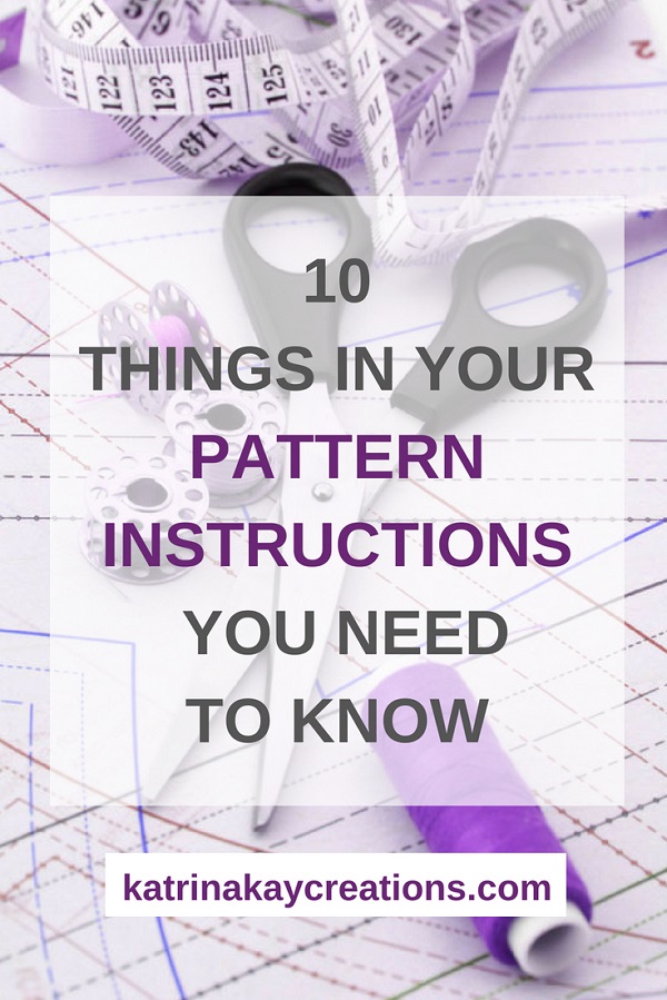 Sewing tutorial: How to read a printed sewing pattern