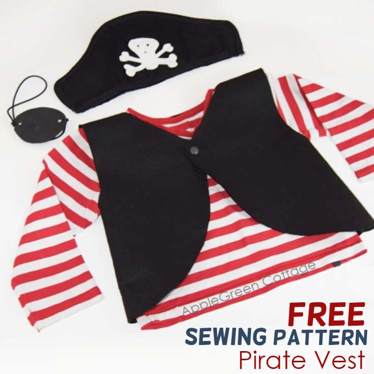 Sewing tutorial: Pirate costume, with free pattern