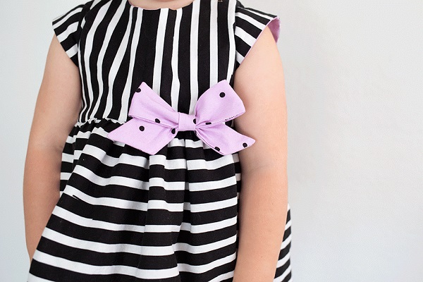 Sewing tutorial: Reversible toddler dress