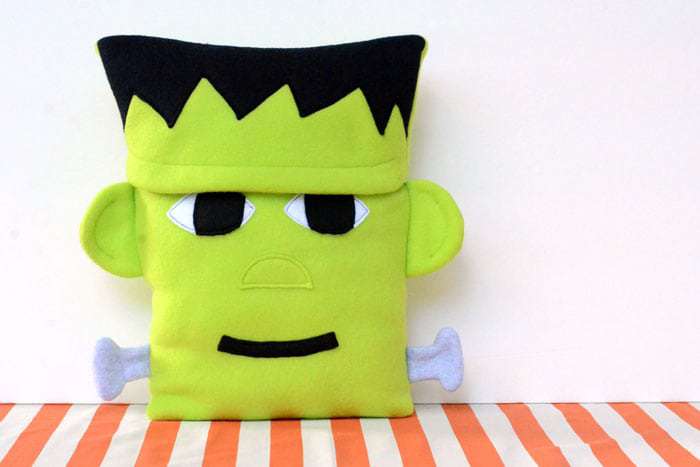 Sewing tutorial: Frankenstein Halloween pillow