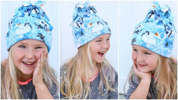 Sewing tutorial: Easy fleece hat