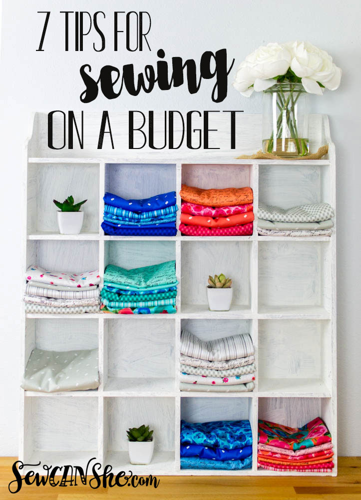 Tips for saving money on your sewing supplies