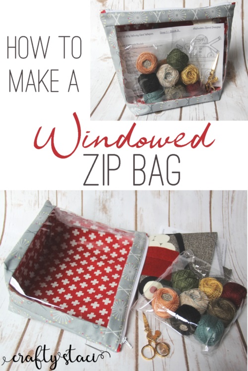 Sewing tutorial: Window front project bag