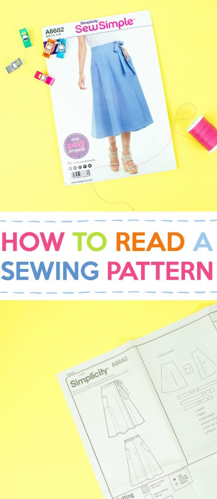 Sewing tutorial: Reading a sewing pattern