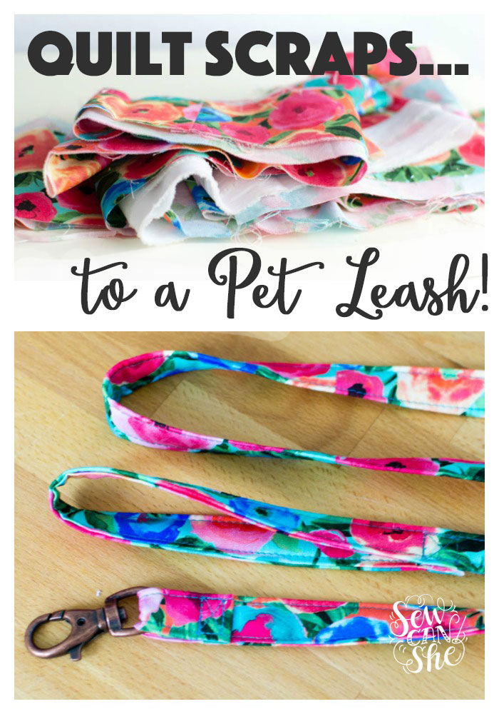 Sewing tutorial: Easy fabric lanyard or pet leash