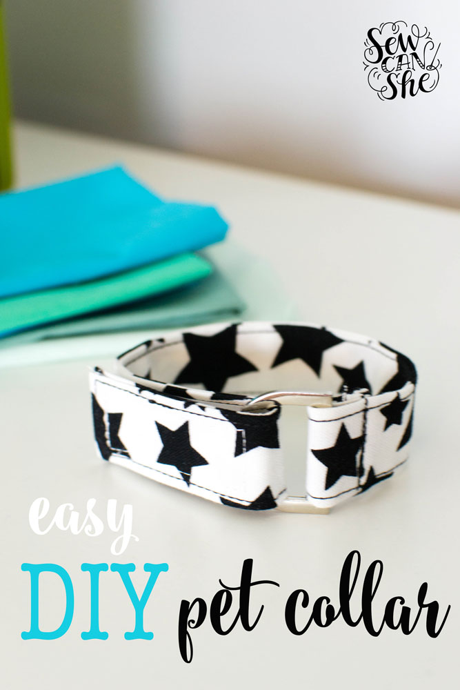 Sewing tutorial: Adjustable pet collar