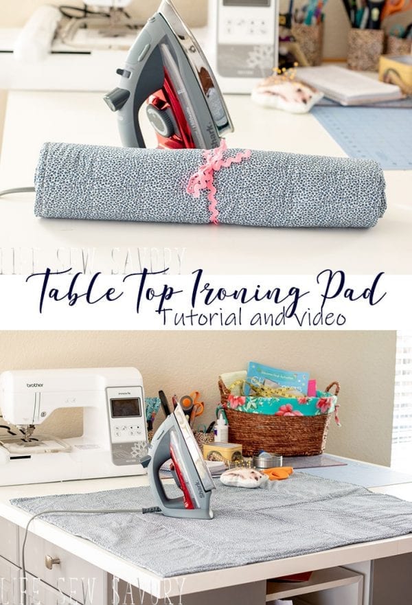 How To Make a Small Diy Ironing Board - AppleGreen Cottage