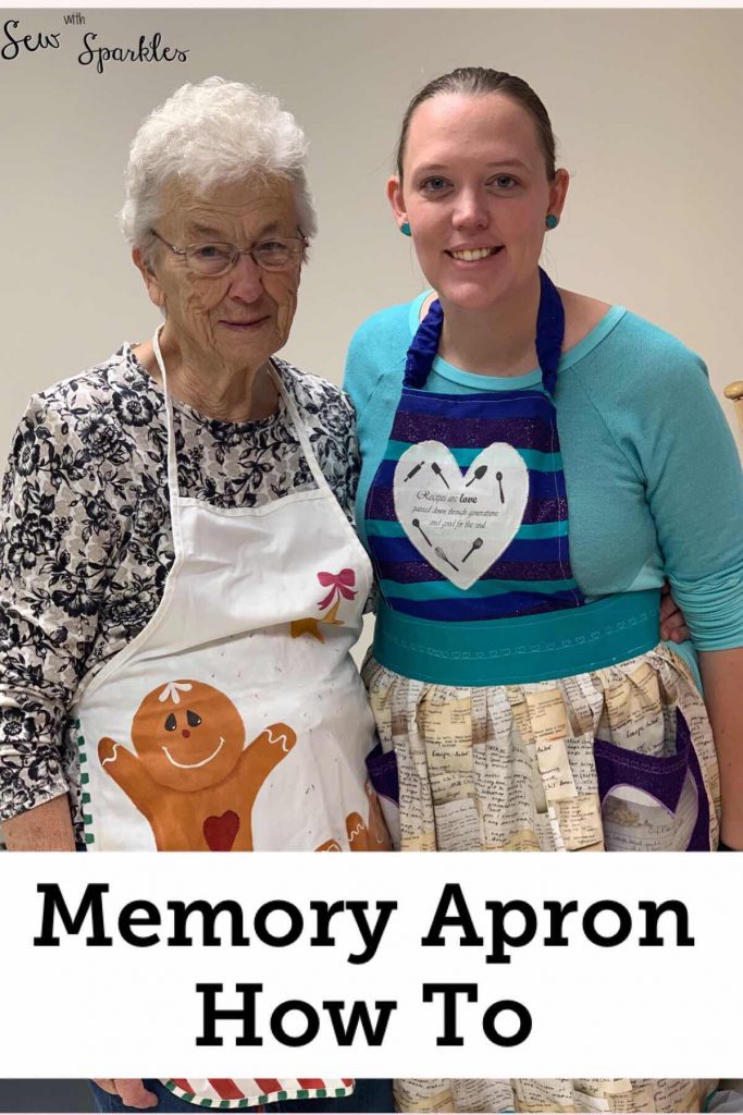 Memory Apron - Recipes Re-imagined