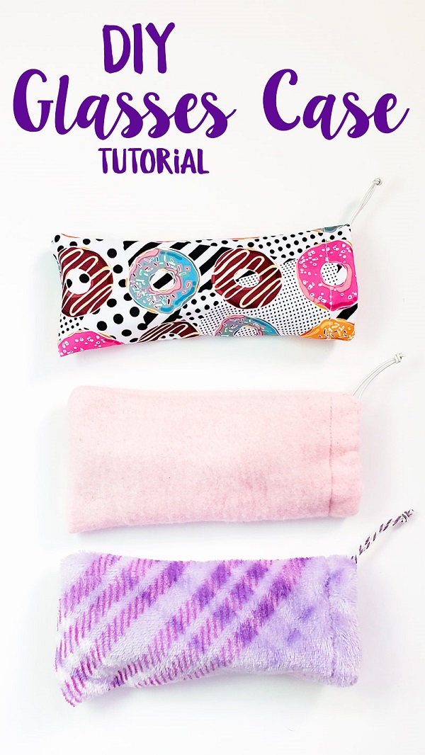 Sewing tutorial: Easy drawstring eyeglass case