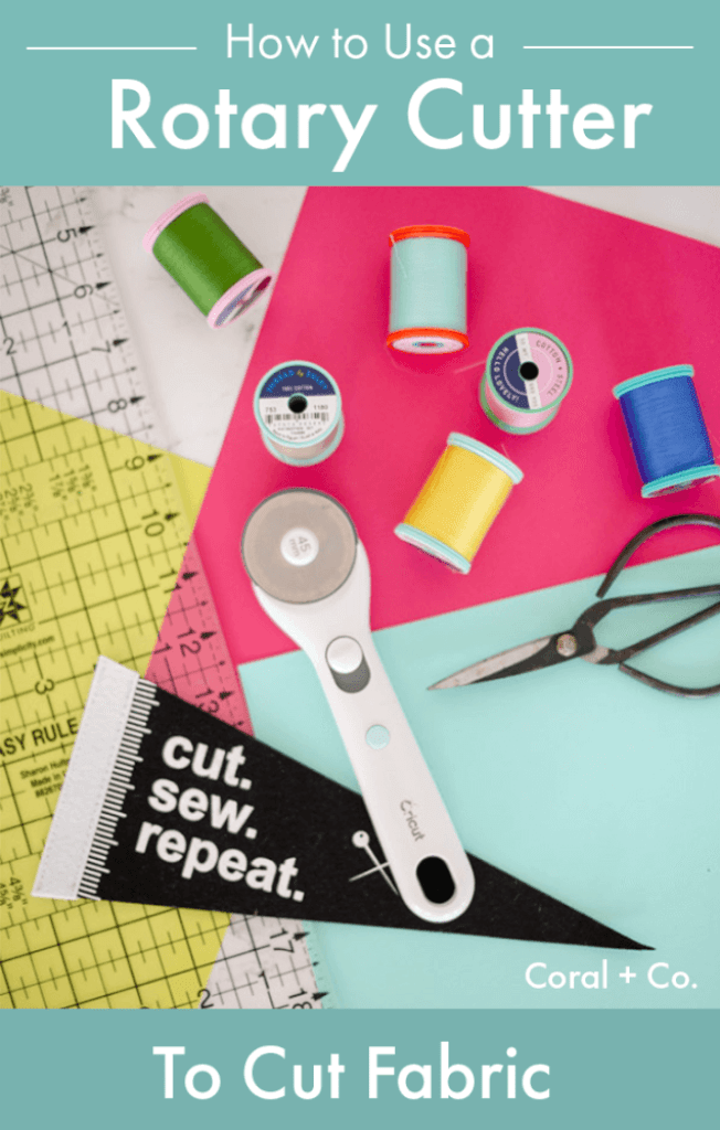 Sewing tutorial: Using a rotary cutter for easy and accurate fabric cuts