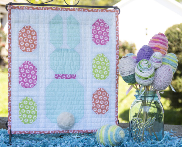 Sewing tutorial: Easter mini quilt