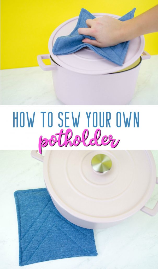 Sewing tutorial: Easy quilted potholder