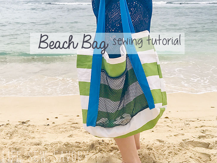 Mesh Beach Bag / Tutorial – modernhandcraft