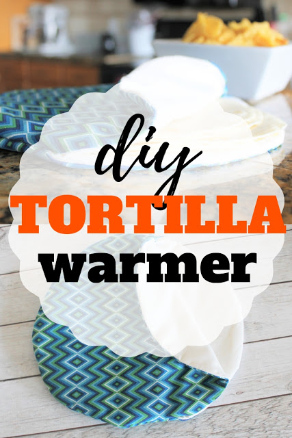 Sewing tutorial: Fabric tortilla warmer