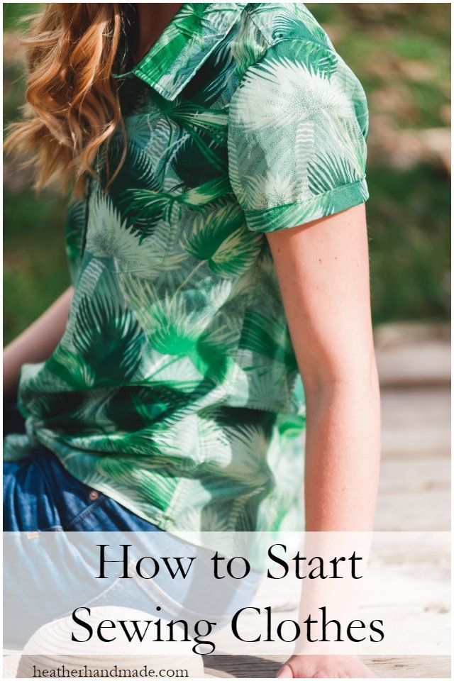 Getting started sewing your own clothes