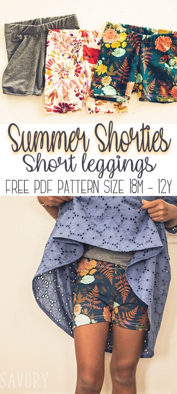 Free Girls Legging Pattern - Life Sew Savory