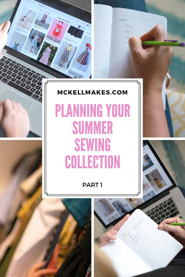 Tutorial: Plan your summer wardrobe sewing