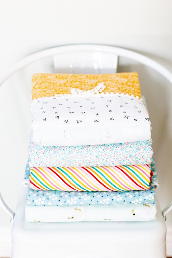 Sewing tutorial: Whole cloth baby quilt