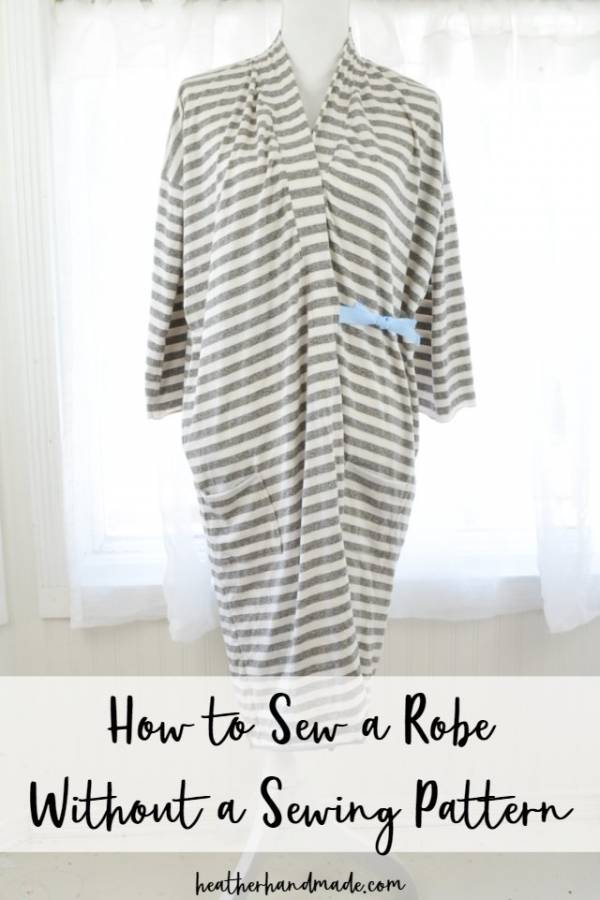 Sewing tutorial: Lightweight robe