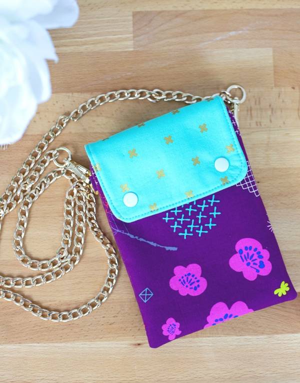 Sewing tutorial: Small cross body bag