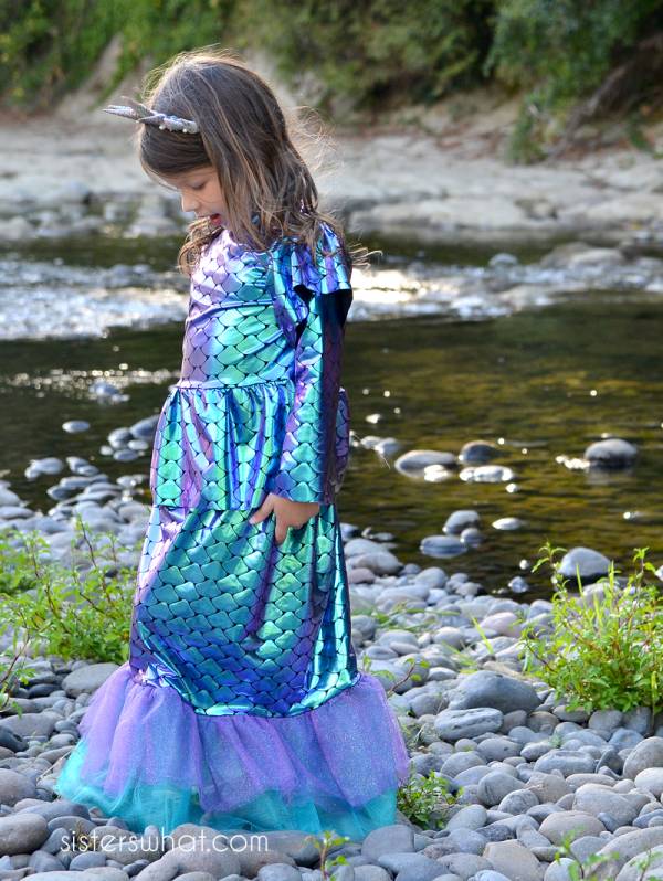 Sewing tutorial: Mermaid costume for little girls