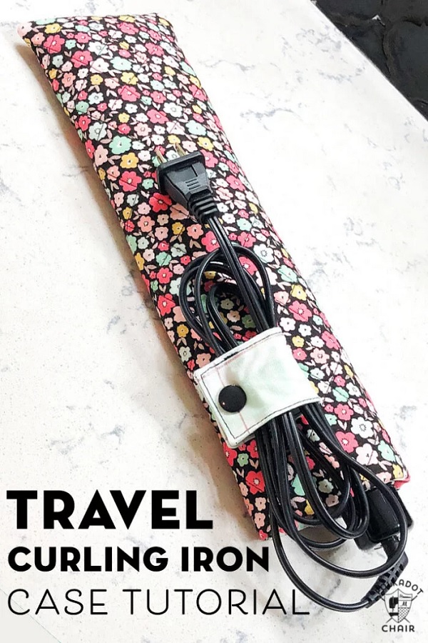 Sewing tutorial: Travel curling iron case