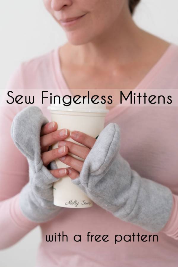 Free pattern: Convertible fingerless mittens