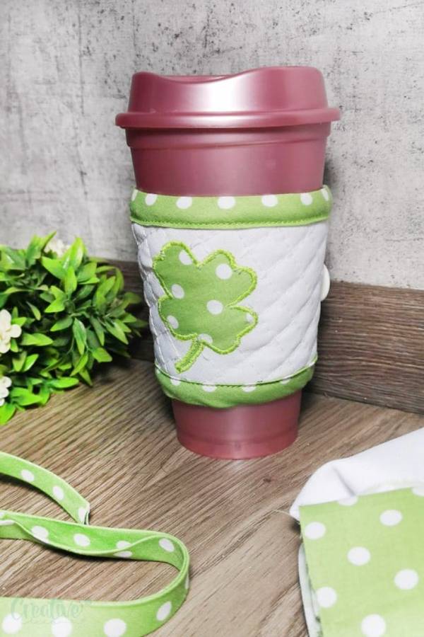 Sewing pattern: St. Patrick's Day coffee cozy