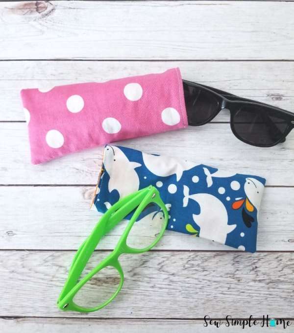 DIY sewing tutorial: Easy glasses case