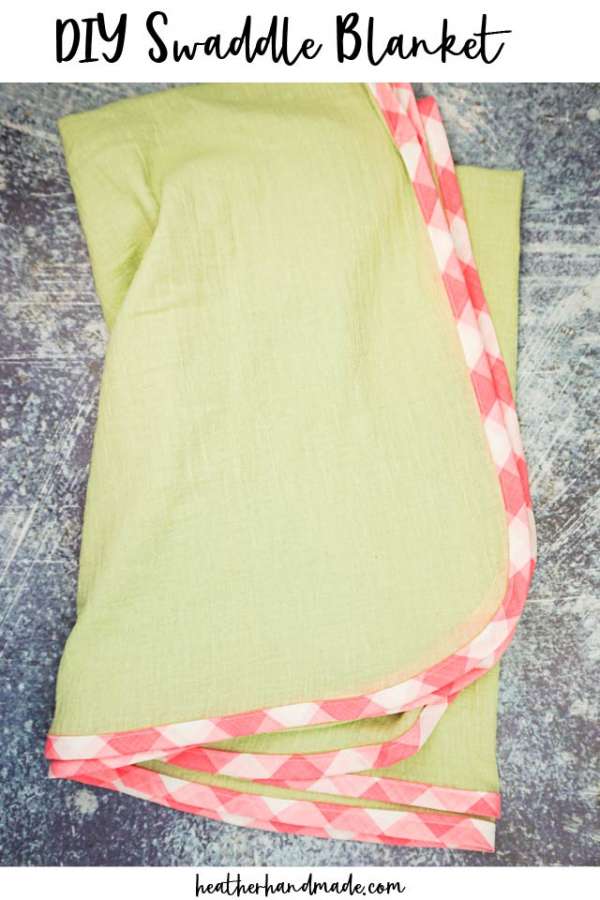 Baby Swaddle Blanket Sewing Tutorial