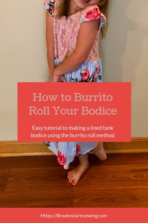 Burrito Method Lined Bodice Sewing Tutorial