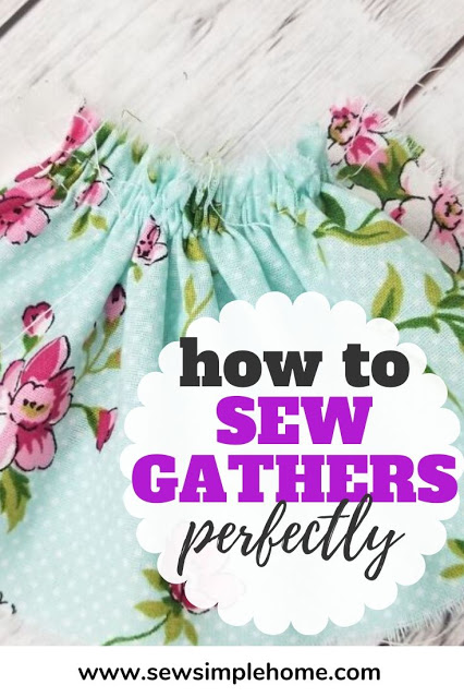 How to Sew Pretty Gathers - Sewing Tutorial