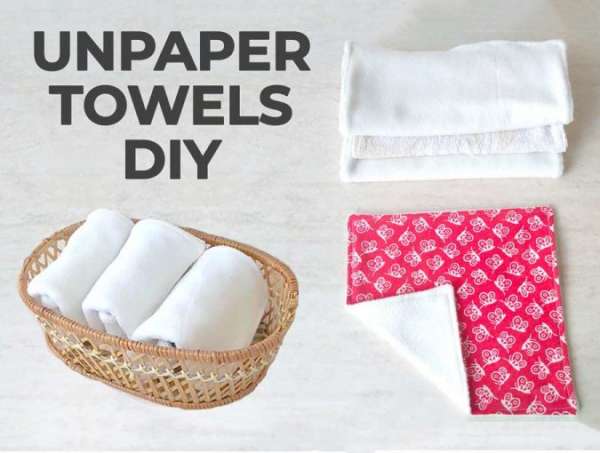 Reusable Unpaper Towels - DIY Sewing Tutorial